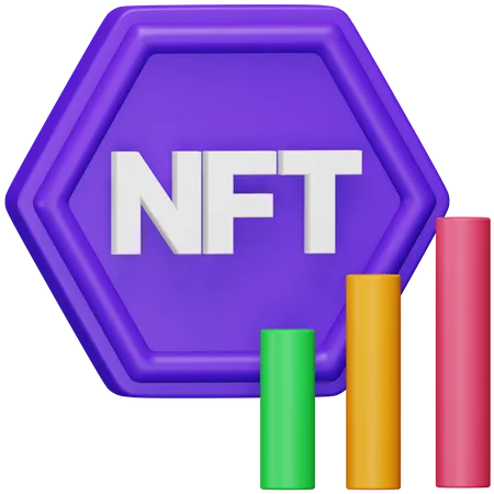 Nft Growth  3D Icon