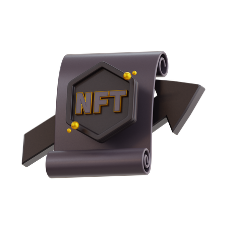 Nft Growth  3D Icon
