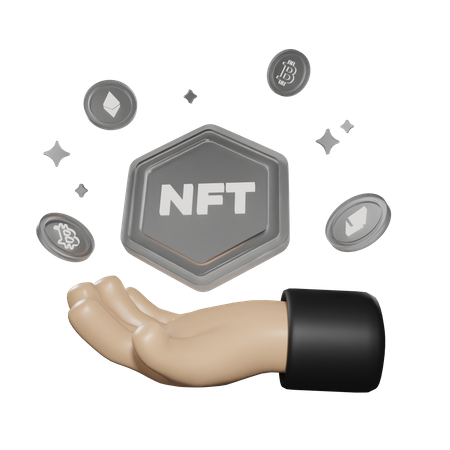 NFT-Halter  3D Icon