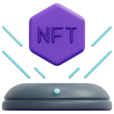 Nft Hologram  3D Icon