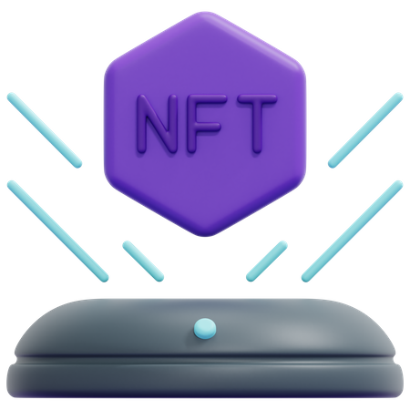 Nft Hologram  3D Icon