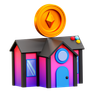 nft house emoji 3d