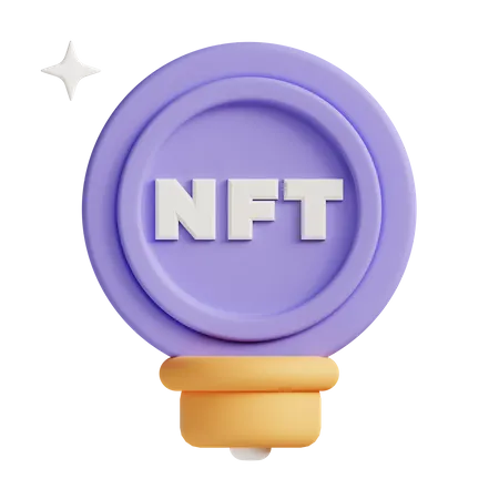 NFT Idea  3D Illustration