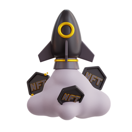 Inicio nft  3D Icon
