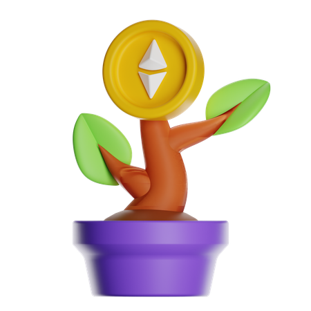 Nft Investment  3D Icon