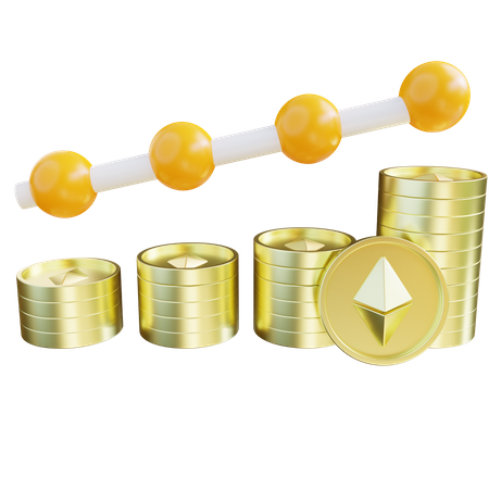 Nft Investment  3D Icon