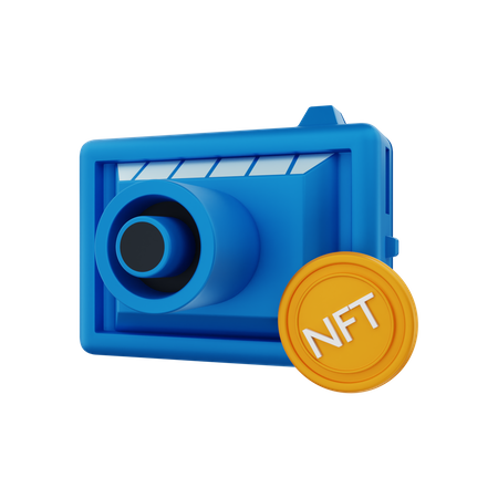 NFT-Kamera  3D Illustration