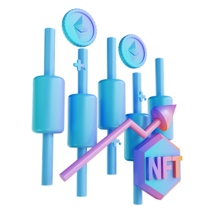 NFT-Kerzenhalter  3D Icon