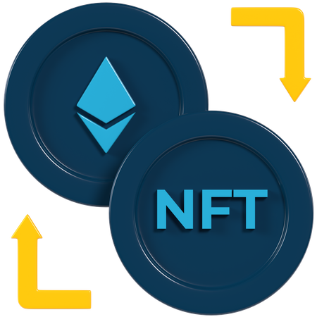 NFT-Konvertierung  3D Icon