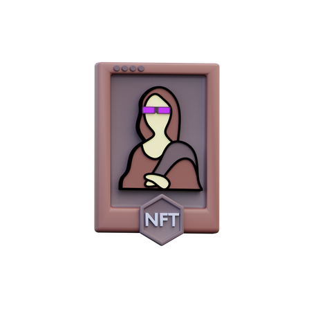 NFT-Kunst  3D Icon