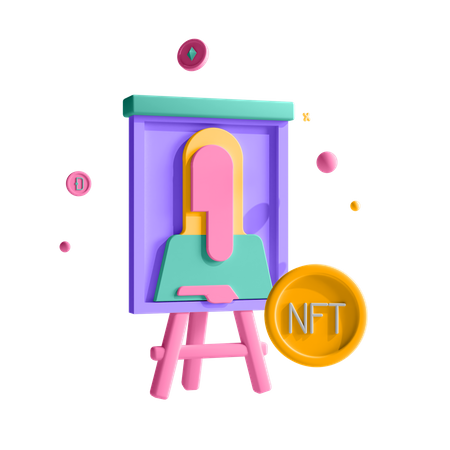 NFT-Kunst  3D Icon