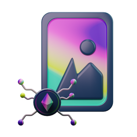 NFT-Kunst  3D Icon