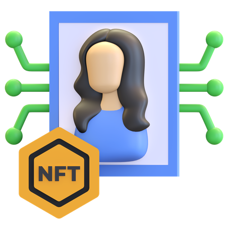 NFT-Kunst  3D Icon