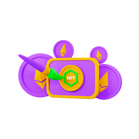 NFT-Kunst  3D Icon