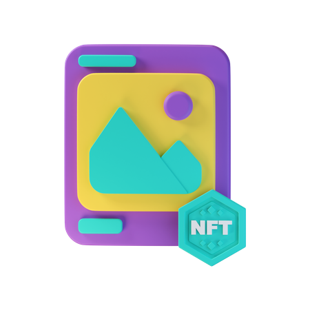 NFT-Kunst  3D Icon
