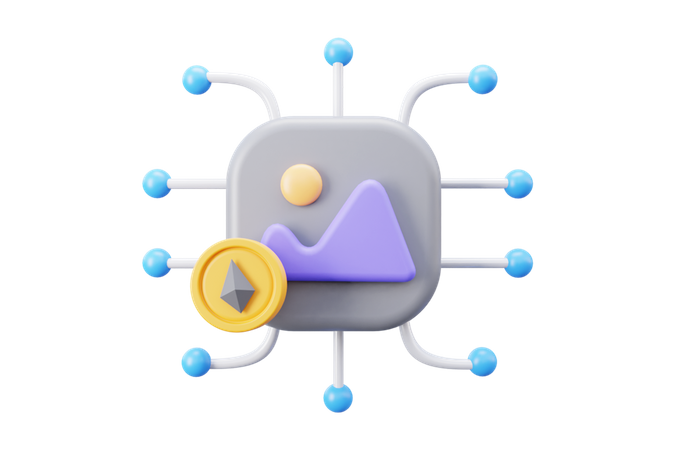 NFT-Kunst  3D Icon