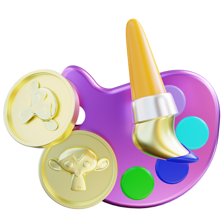 NFT-Kunst  3D Icon