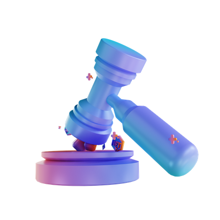 NFT-Kunstauktion  3D Icon