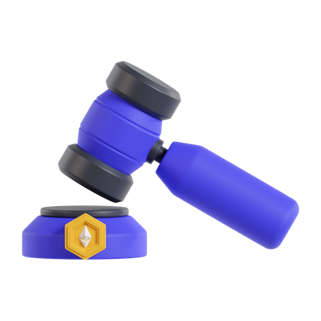 NFT-Kunstauktion  3D Icon