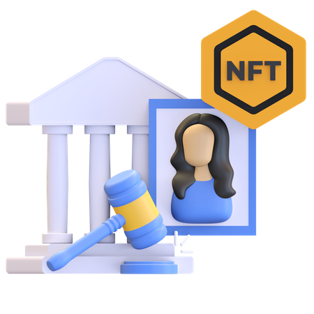 NFT-Kunstgebot  3D Icon