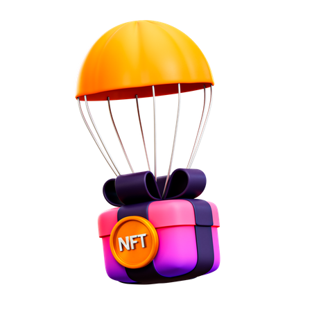 NFT-Lieferung  3D Icon