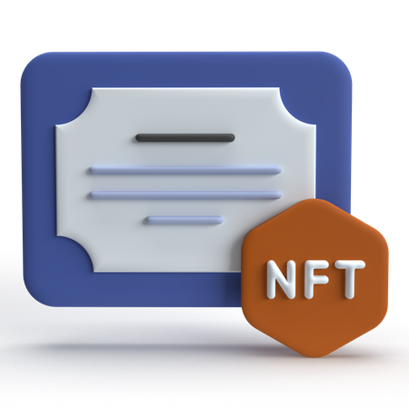 NFT-Lizenz  3D Icon