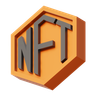 nft logo 3d