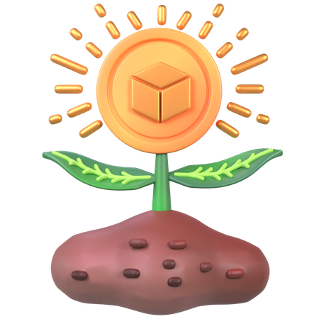 Lucro nft  3D Icon