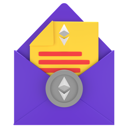 Nft Mail 3D Icon