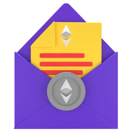 Nft Mail  3D Icon