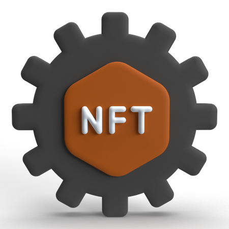 NFT-Verwaltung  3D Icon