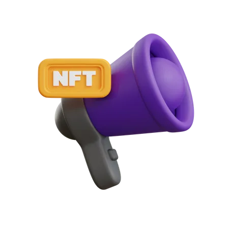 Nft Marketing  3D Icon