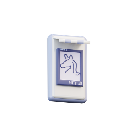 Nft Marketplace  3D Icon