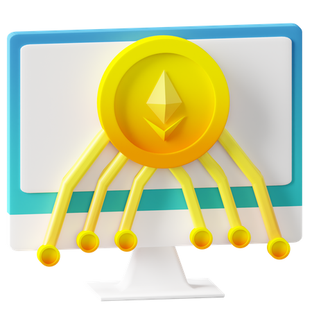 NFT marketplace  3D Icon