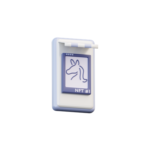 NFT-Marktplatz  3D Icon