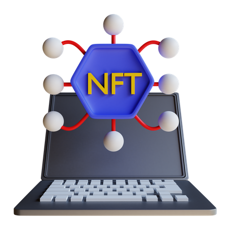 NFT-Marktplatz  3D Icon