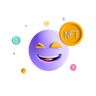 crypto emoji 3d logos