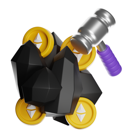 Nft Minting  3D Icon