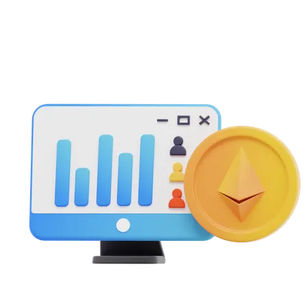 Nft Monitoring  3D Icon