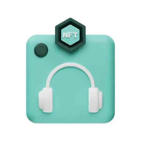 Nft Music  3D Icon