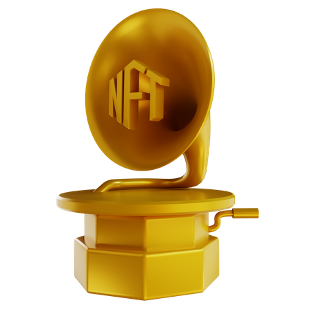 Musica nft  3D Icon