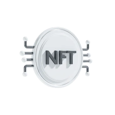 Nft Network 3 D Icon 3D Icon