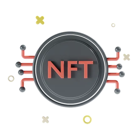 Nft Network  3D Icon