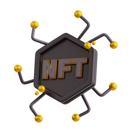 Nft Network  3D Icon