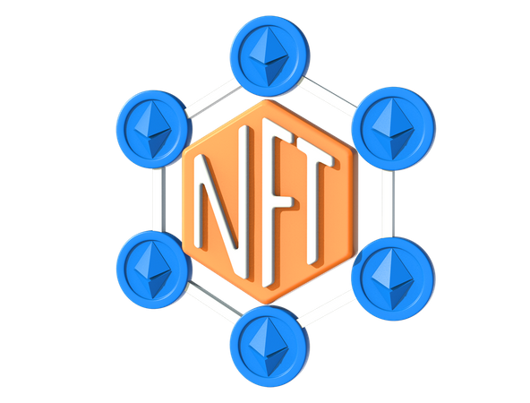 Nft Network  3D Icon