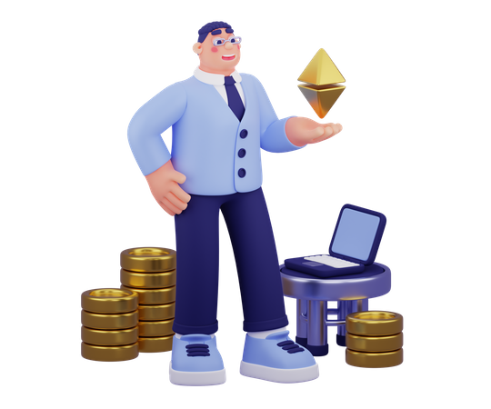 Nft Owner  3D Icon