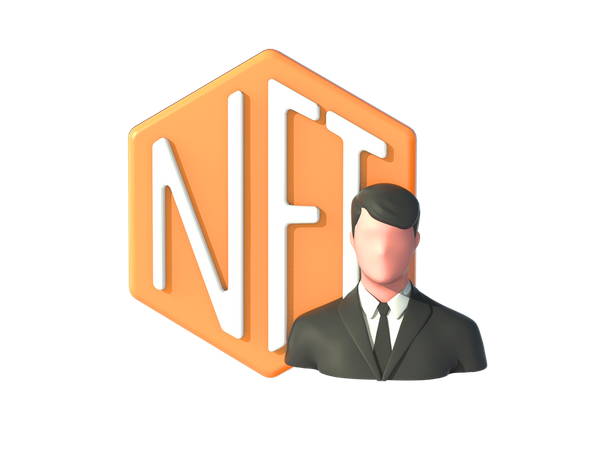 Nft Owner  3D Illustration