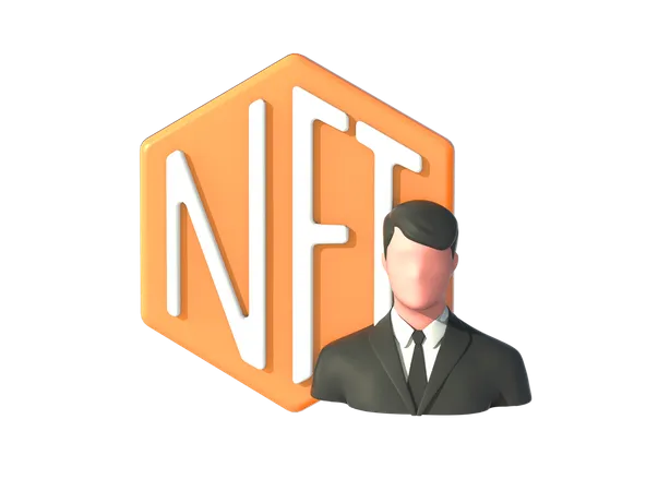 Nft Owner  3D Illustration