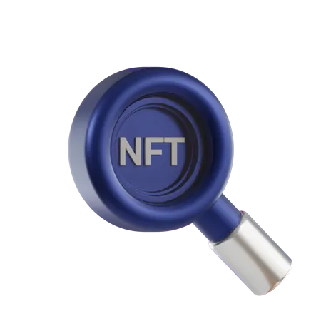 Pesquisa nft  3D Icon