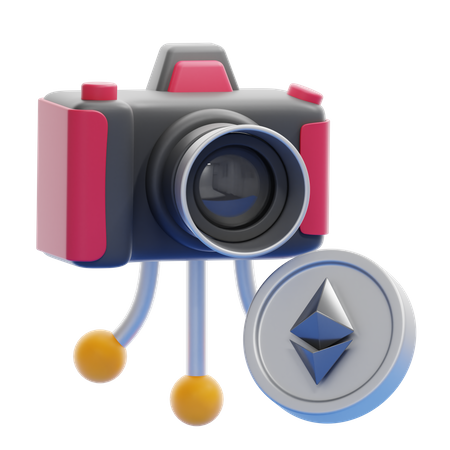 Photographie nft  3D Icon